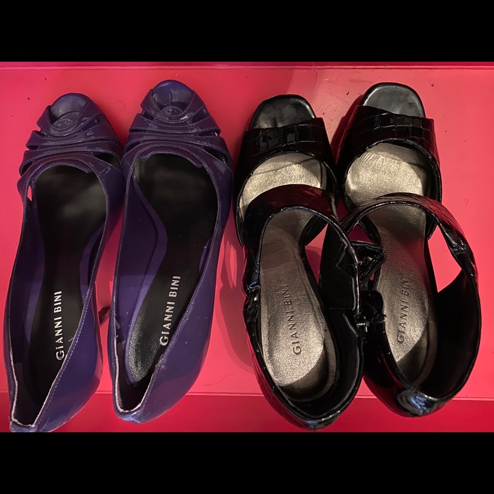 Gianni Bini patent leather heels